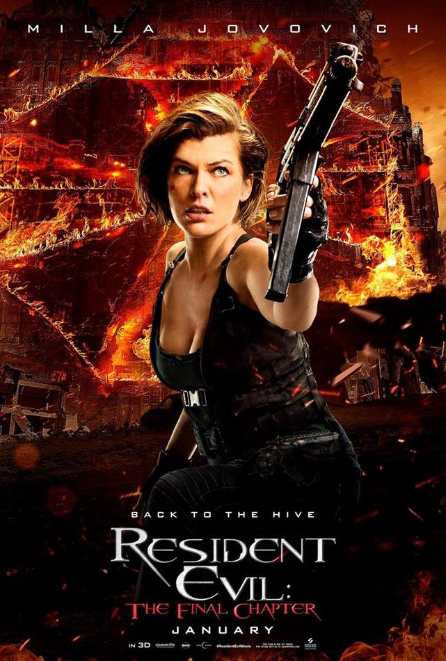 Resident Evil The Final Chapter official trailer 1 (2017) Milla Jovovich  Movie HD animated gif