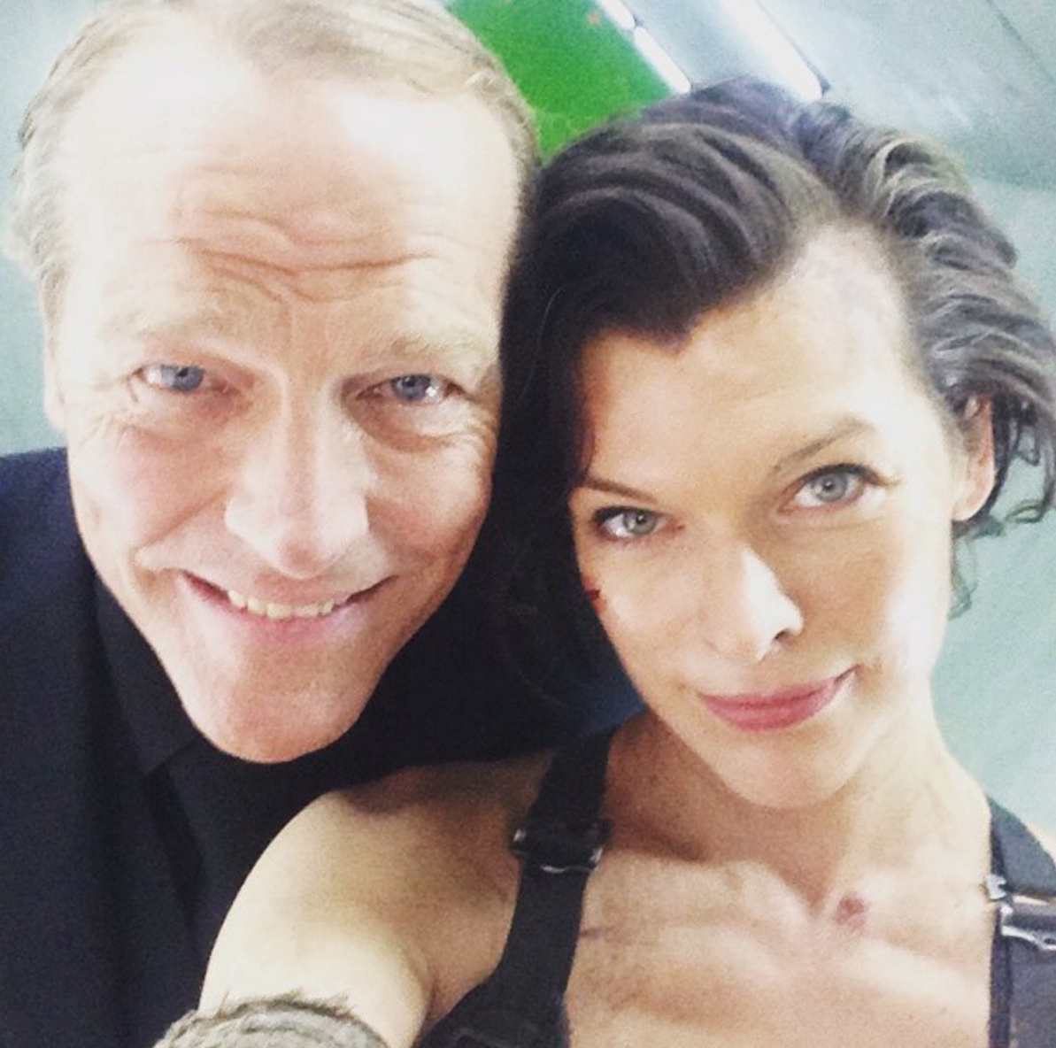 Milla Jovovich Shares Another Resident Evil: The Final Chapter  Behind-The-Scenes Photo