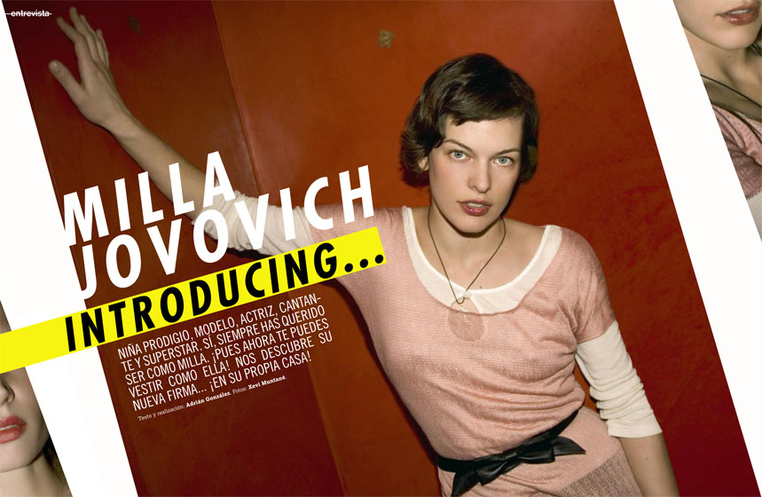  The Official Milla Jovovich Website :: What's new?